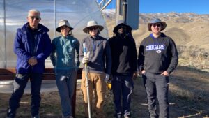 HDRFS Hydrology team during the controlled burns 